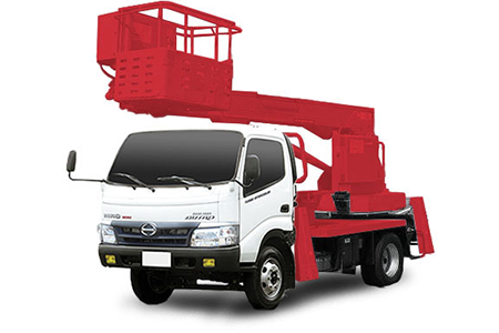 高所作業車（リフト車）・建柱車