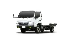 中古トラックのシャーシ