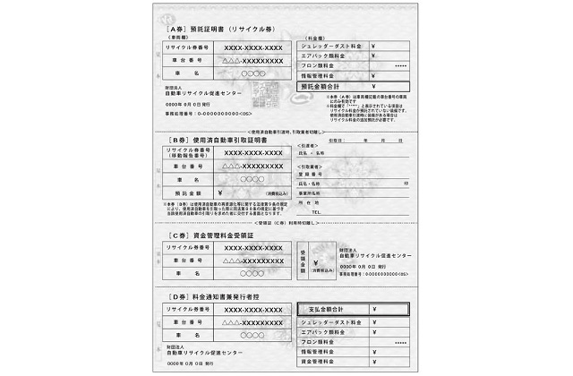 トラックリサイクル券