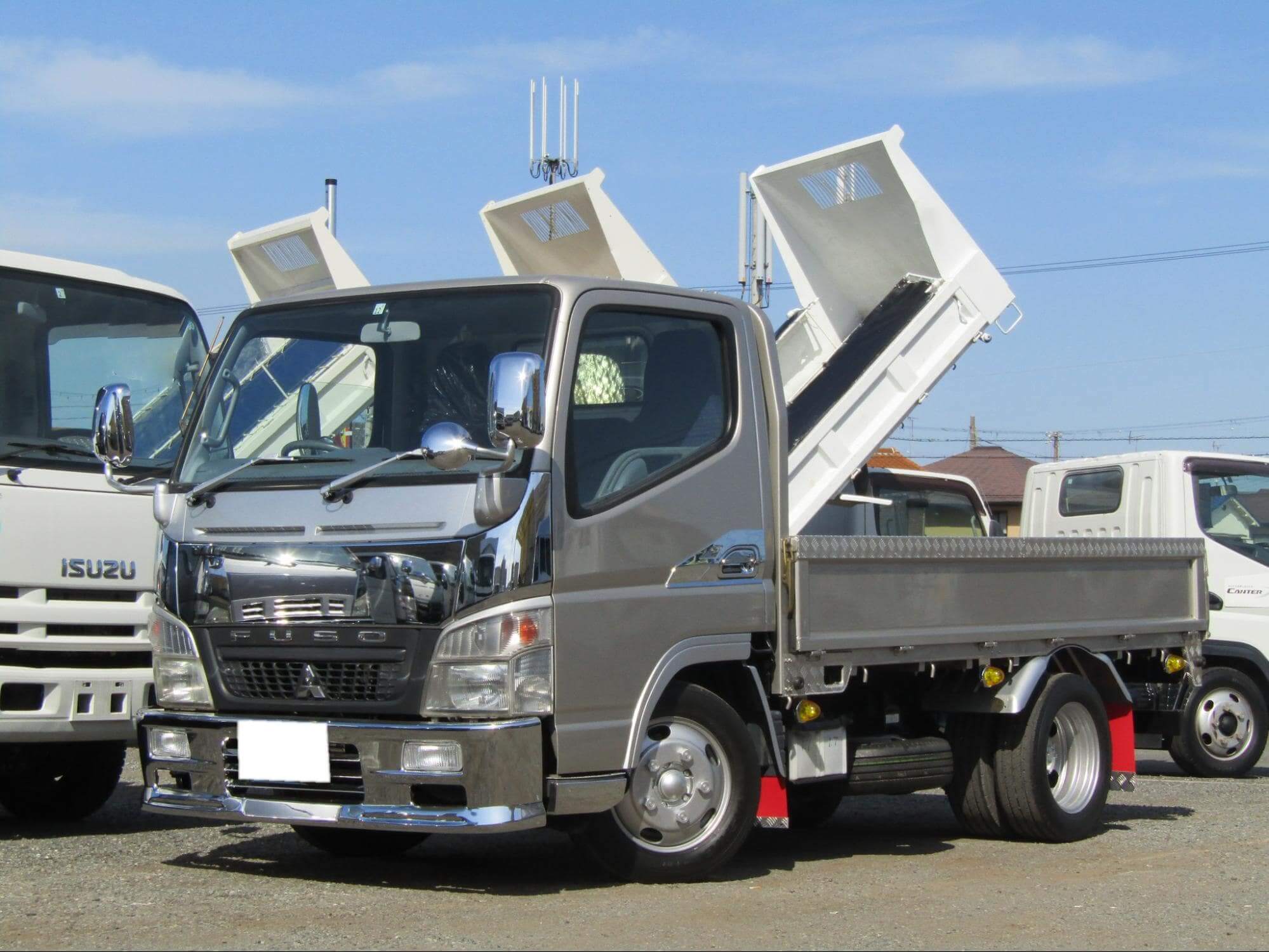 小型ダンプ：三菱キャンター・PDG-FE70B