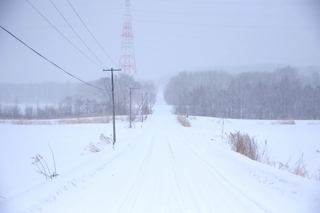 雪道ではトラックの安全走行が困難となる