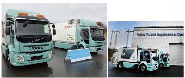 ボルボのFL 型電動車は、主として都市内で稼働する塵芥車を想定して開発が進められ2 軸配列で車両総重量は16トン。一方、より大きな車として3軸配列のFE 型電動車は車両総重量26トンまでカバーする...ザ・トラック