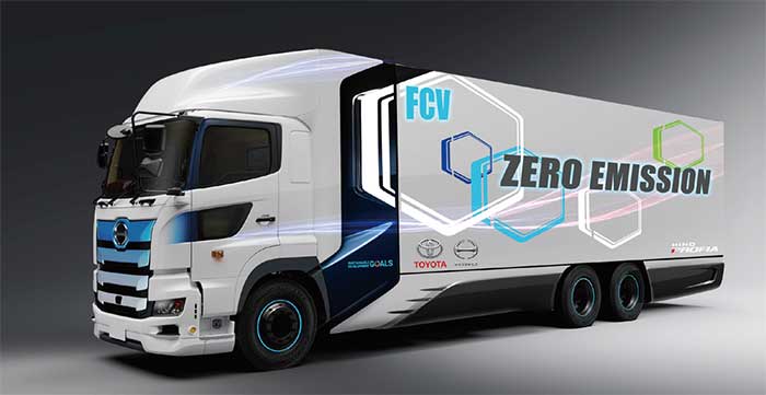トヨタと日野が共同で開発を進める燃料電池大型トラック...ザ・トラック