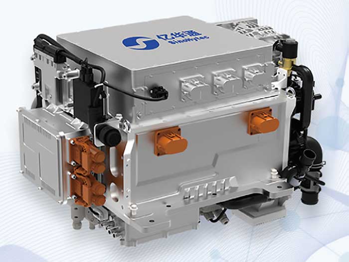 北京億華通科技股份有限公司（億華通）の燃料電池システム「YHTG40」...ザ・トラック