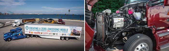 アメリカで試験運行が行われているトヨタのFC大型商用トラック...ザ・トラック