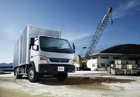 FUSOラインナップ車は20ヵ国以上の市場に投入されている（写真はFA）...ザ・トラック