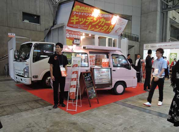 「ライブ＆イベント産業展」はトラック系出展物も多い...ザ・トラック