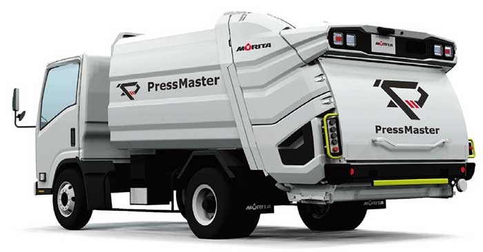 フルモデルチェンジした「プレスマスターPA7型・小型ワイド車」...ザ・トラック