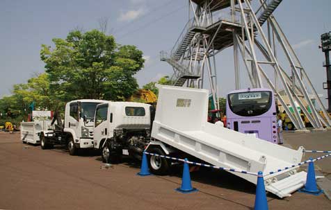 脱着式ボディは現場の作業効率向上に威力を発揮する...ザ・トラック