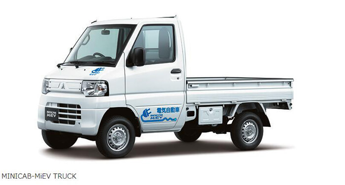 電気自動車軽トラミニキャブミーブトラック