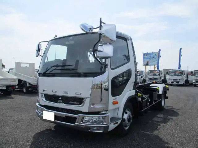 三菱 ファイター 中型/増トン アームロール ツインホイスト 2KG-FK72Fの中古トラック画像1