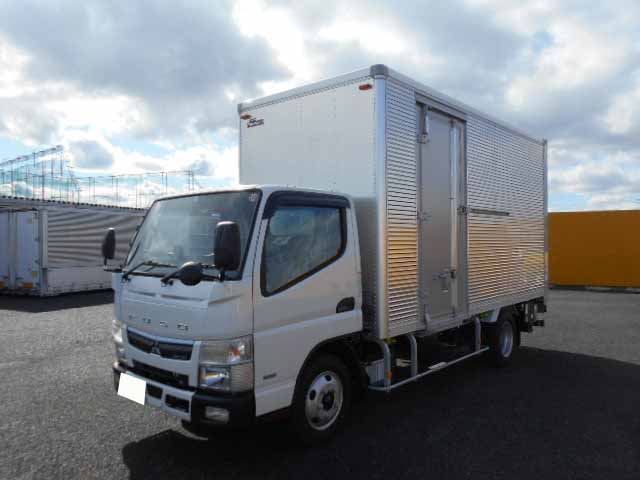 三菱 キャンター 小型 アルミバン 標準ロング 2PG-FEAV0