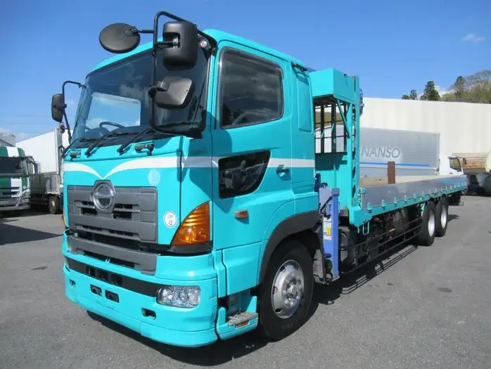 日野 プロフィア 大型 クレーン付 エアサス 3段 の中古トラック【車両No.95476】