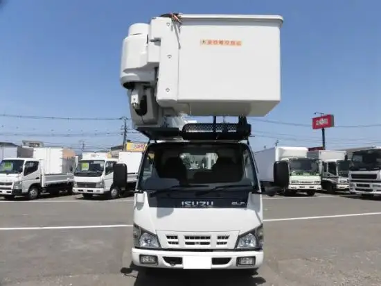 いすゞ エルフ 小型 高所・建柱車 高所作業車 PB-NKR81Nの中古トラック画像2