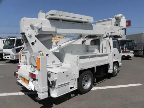 いすゞ エルフ 小型 高所・建柱車 高所作業車 PB-NKR81Nの中古トラック画像3
