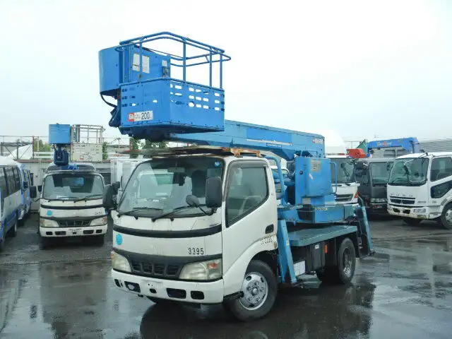 日野 デュトロ 小型 高所・建柱車 高所作業車 PB-XZU301Eの中古トラック画像1