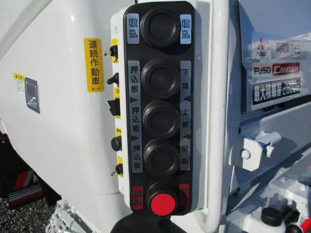 三菱 キャンター 小型 パッカー車 プレス式 2PG-FEB90の中古トラック画像12