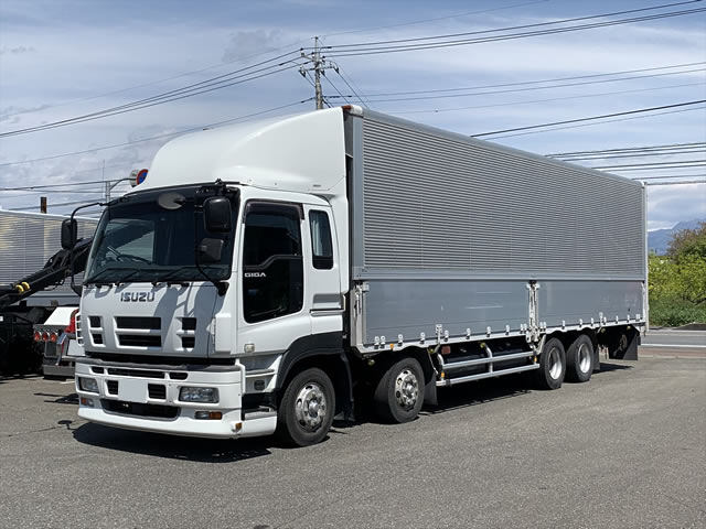 いすゞ ギガ 大型 ウイング PKG-CYJ77W8 - 中古トラック車両詳細