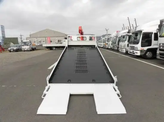 いすゞ エルフ 小型 車両重機運搬 3段クレーン ラジコンの中古トラック画像4