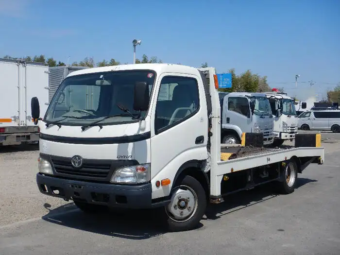 トヨタ ダイナ 小型 車両重機運搬 ラジコン BKG-XZU414の中古トラック画像1