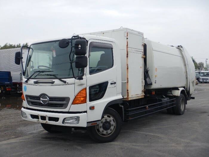 日野 レンジャー 中型 パッカー車 BKG-GC7JLYA