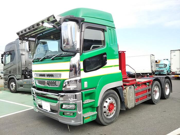 三菱 スーパーグレート 大型 トラクター QDG-FV50VJR の中古
