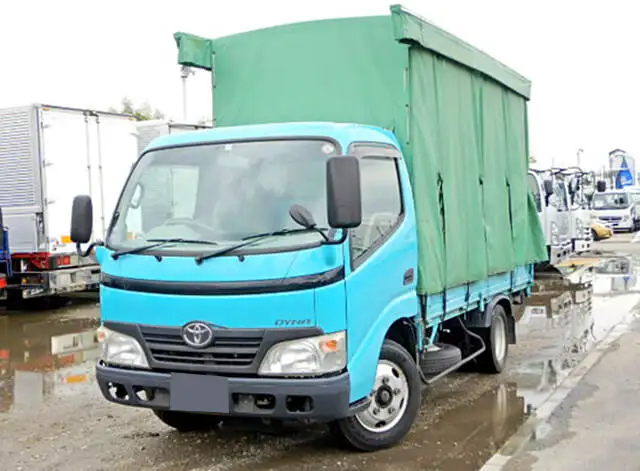 トヨタ ダイナ 小型 平ボディ 幌 BDG-XZU338 の中古トラック【車両No.96644】
