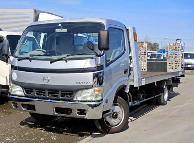 日野 デュトロ 小型 車両重機運搬 セーフティーローダー PB-XZU421M