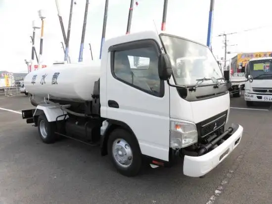 三菱 キャンター 小型 タンク車 散水車 PDG-FE83DYの中古トラック画像2