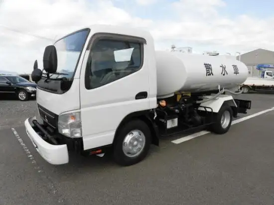 三菱 キャンター 小型 タンク車 散水車 PDG-FE83DYの中古トラック画像1