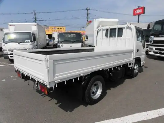 いすゞ エルフ 小型 平ボディ 床鉄板 SKG-NJR85Aの中古トラック画像2