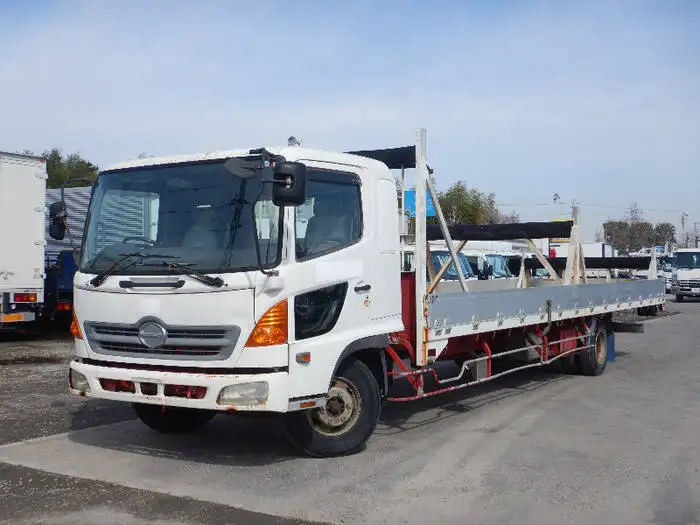 日野 レンジャー 中型/増トン 平ボディ 床鉄板 アルミブロック の中古トラック【車両No.96992】