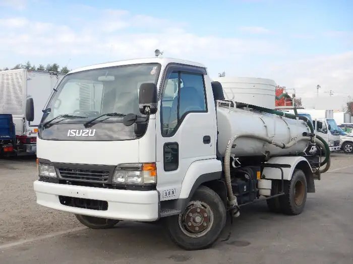 いすゞ フォワード 中型/増トン タンク車 バキューム PB-NRR35C3の中古トラック画像1
