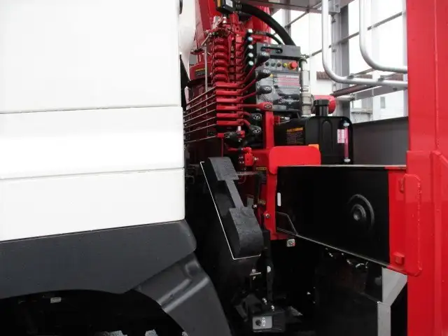 日野 プロフィア 大型 車両重機運搬 4段クレーン フックインの中古トラック画像7