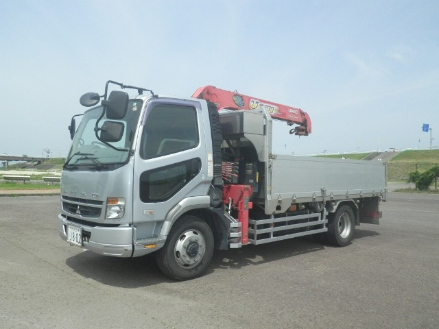 三菱 ファイター 中型 クレーン付 標準 PJ-FK72FZ改