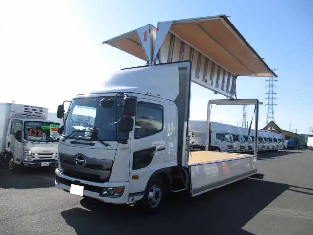 日野 レンジャー 中型/増トン ウイング パワーゲート エアサス の中古トラック【車両No.98102】