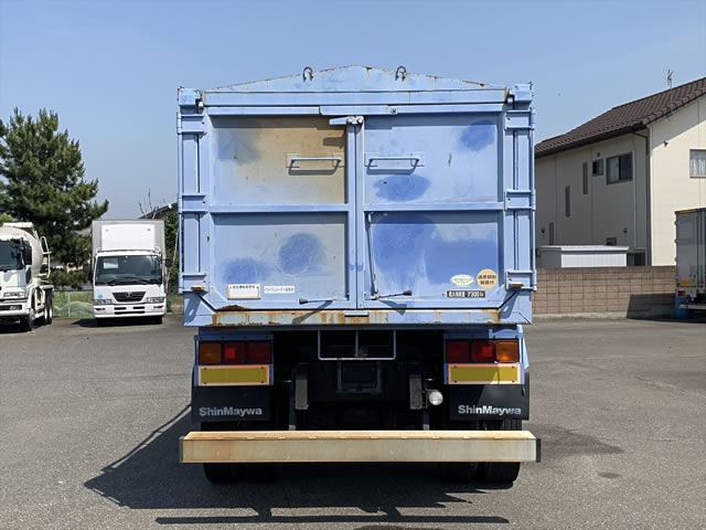 三菱 ファイター 中型 ダンプ 土砂禁 天蓋付き｜画像4