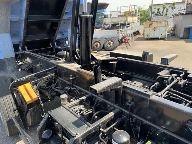 三菱 ファイター 中型/増トン ダンプ 土砂禁 天蓋付きの中古トラック画像8