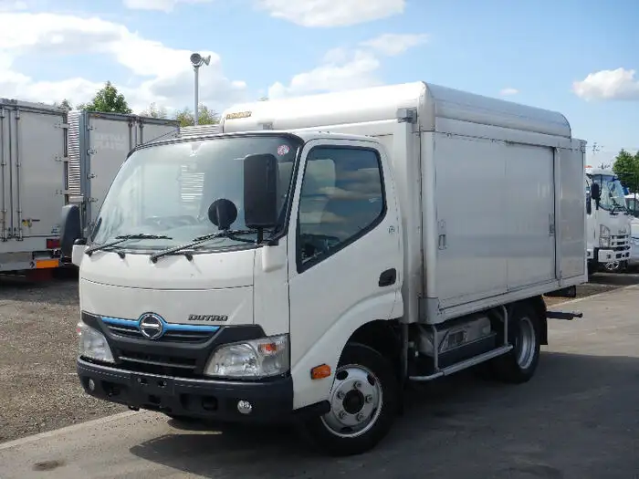 日野 デュトロ 小型 アルミバン ボトルカー サイドドア の中古トラック【車両No.98183】