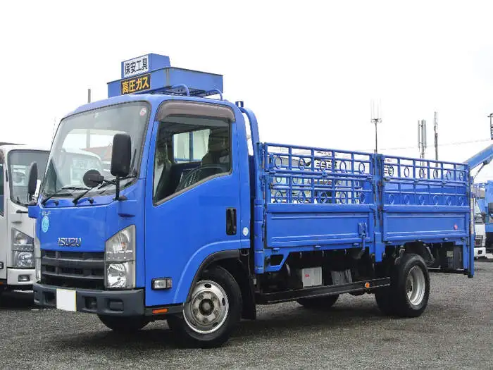 いすゞ エルフ 小型 平ボディ パワーゲート 床鉄板 の中古トラック【車両No.98196】