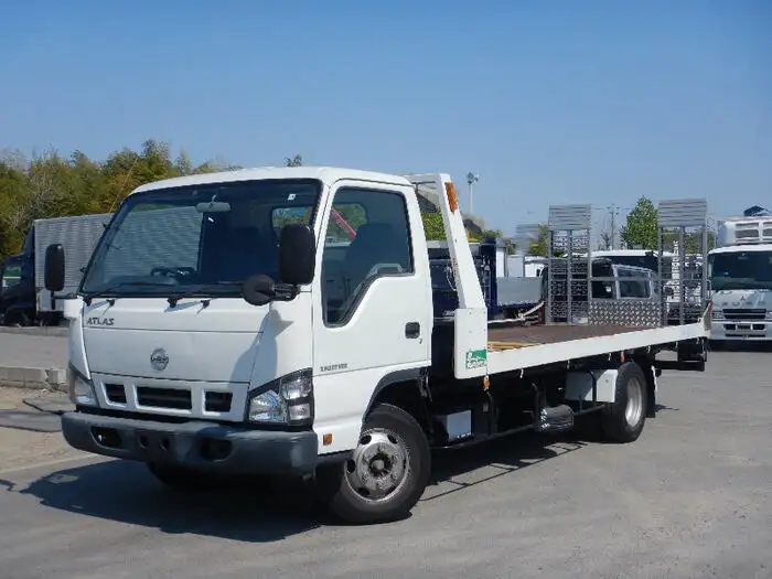日産 アトラス 小型 車両重機運搬 セーフティーローダー PA