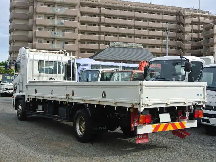 日野 レンジャー 中型/増トン 平ボディ ベッド TKG-FD9JLAAの中古トラック画像2