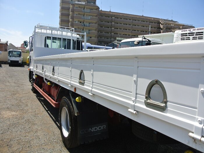日産UD コンドル 中型 平ボディ 床鉄板 ベッド｜画像6