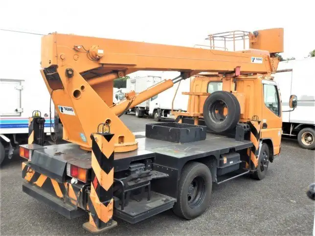 三菱 キャンター 小型 高所・建柱車 高所作業車 KK-FE73EBの中古トラック画像2