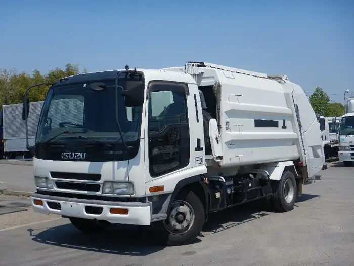 いすゞ フォワード 中型/増トン パッカー車 プレス式 KK-FRR35E4Sの中古トラック画像1
