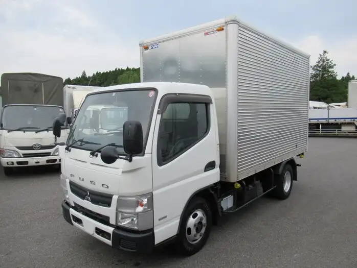 三菱 キャンター 小型 アルミバン TKG-FEA20 H25の中古トラック画像1