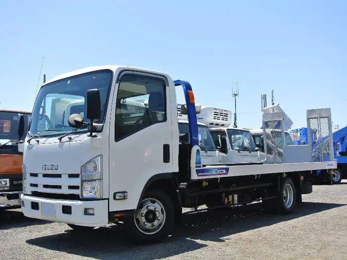 いすゞ エルフ 小型 車両重機運搬 ラジコン ウインチ の中古トラック【車両No.99164】