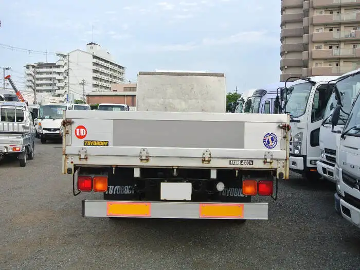 日産UD コンドル 中型/増トン 平ボディ アルミブロック ベッドの中古トラック画像3