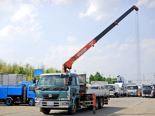 日産UD コンドル 中型 クレーン付 ワイド PK-PW37A