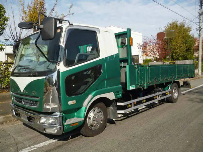 三菱 ファイター 中型/増トン 車両重機運搬 ラジコン ウインチの中古トラック画像1
